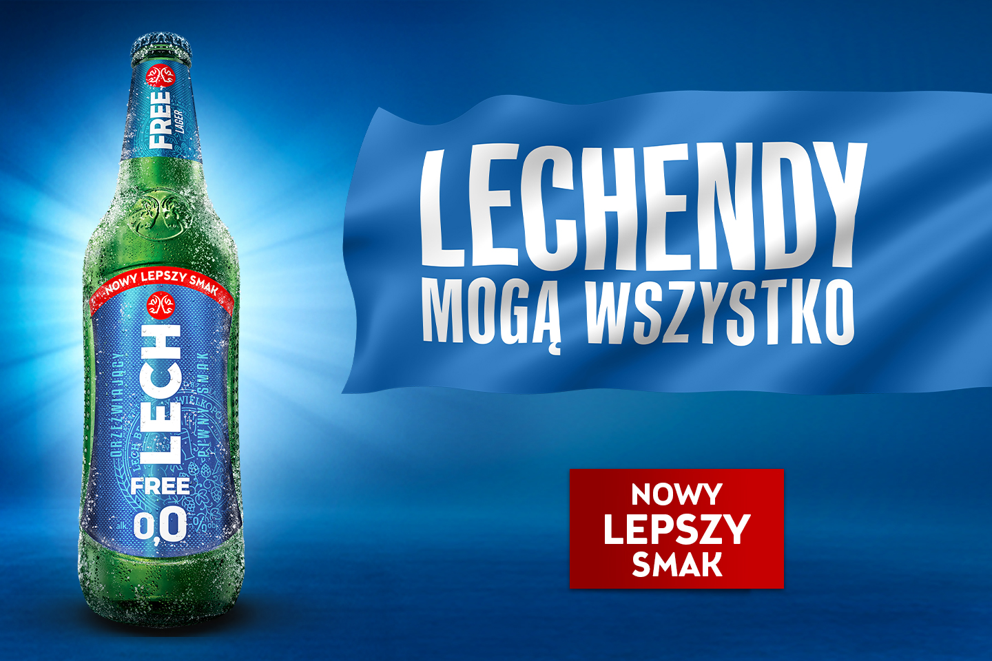 LECH FREE 0.0% LAGER – NOW EVEN BETTER