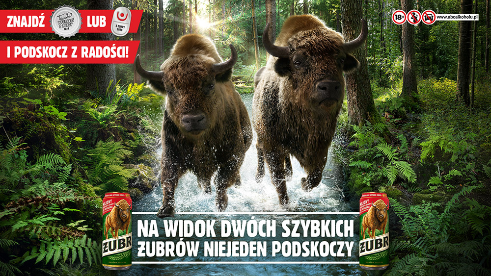 The 10th edition of the “Two Quick Żubrs” campaign has just been jumpstarted!